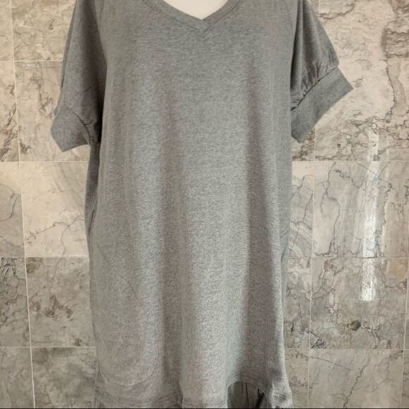 NWT evys tree the Mikela charcoal grey dress S - Picture 3 of 8